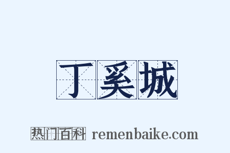 丁奚城是什么意思的图片